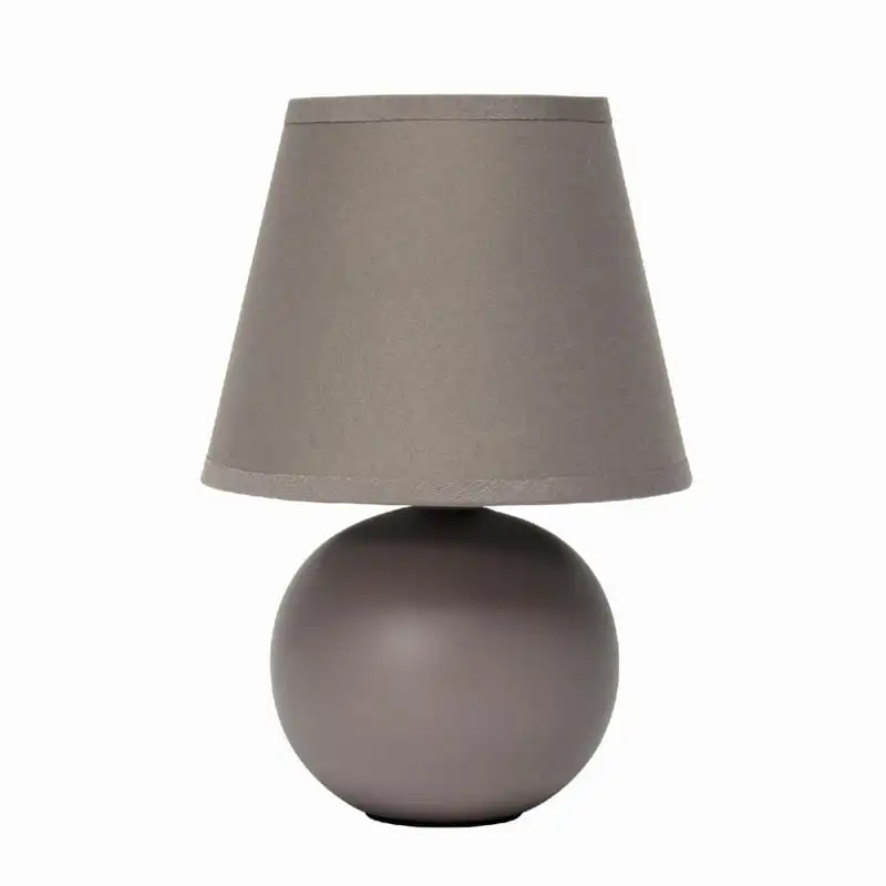 

Mini Ceramic Table Lamp, Gray Restaurant accessories Light up painting Led table lamp Levitating moon lamp Monkey lamp Mushroom