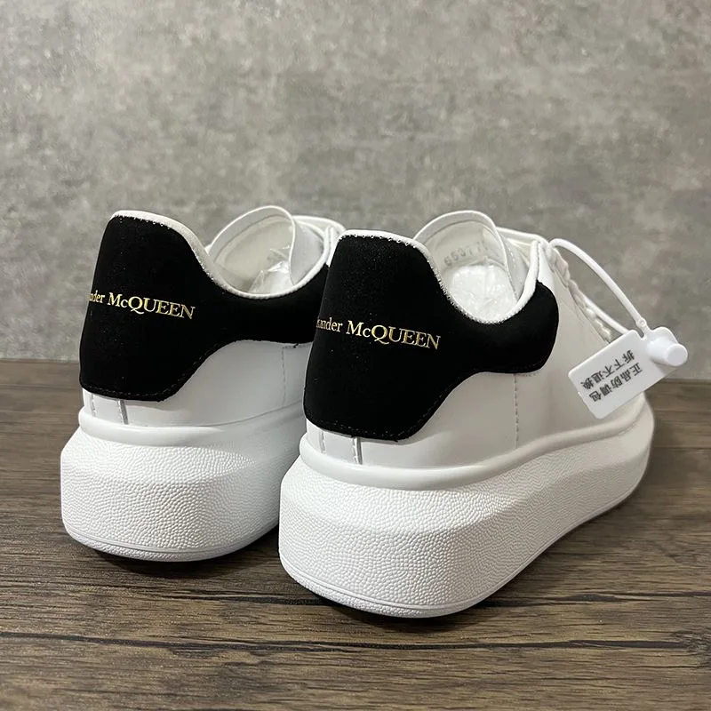 

Summer Spring Breathable White Casual Shoes Women's Thick Bottom Couple Chunky Sneakers Outdoor Sport Shoes Fashion Skate Shoes