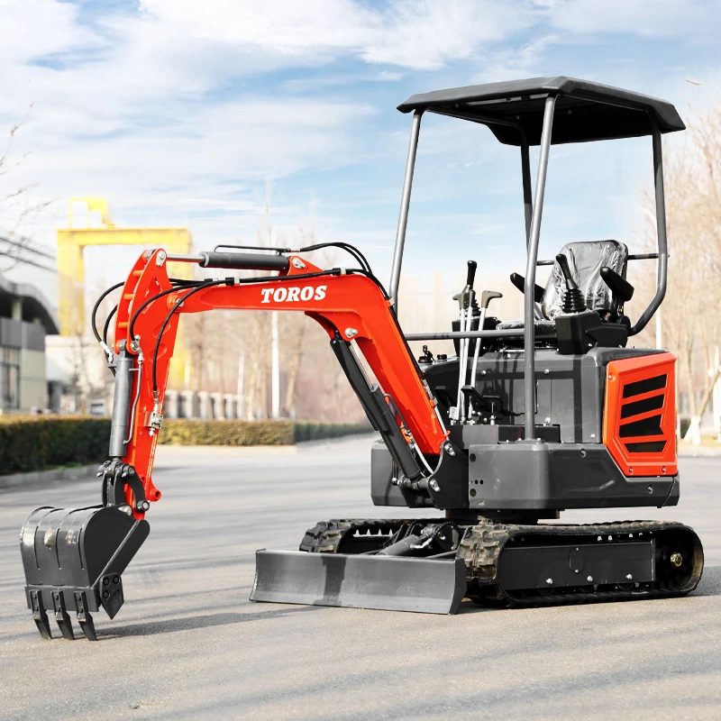 

Accessories Hydraulic Crawler Excavator Mini Digger Bagger 1.5 Ton 1.8 Ton 2 Ton Excavators With Attachment