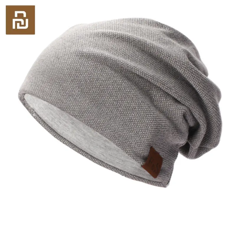 

Youpin Knitted Hat Double Layer Warm Ear Protection Hat Street Style Casual Hip-hop Hat for Men Women Winter Hedging Cap Unisex