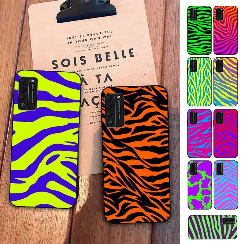 

Milk Cow Zebra Stripe Phone Case for Huawei Honor 10 i 8X C 5A 20 9 10 30 lite pro Voew 10 20 V30