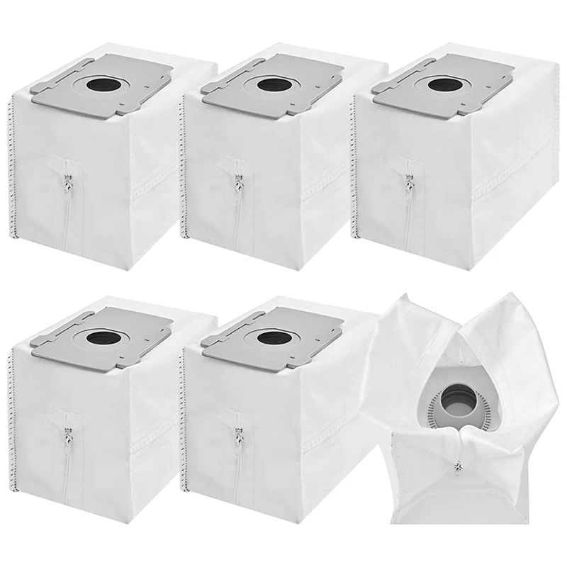

6 Pack Replacement Vacuum Bags For Irobot Roomba I & S & J Series Robot Vacuum Cleaner Base Automatic Dirt Disposal Bags