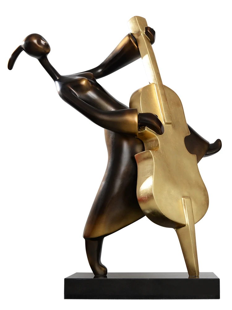 

TT Hotel Lobby Welcome Figure Sculpture Large Floor Ornaments Sales Office Hall Decoration Customization