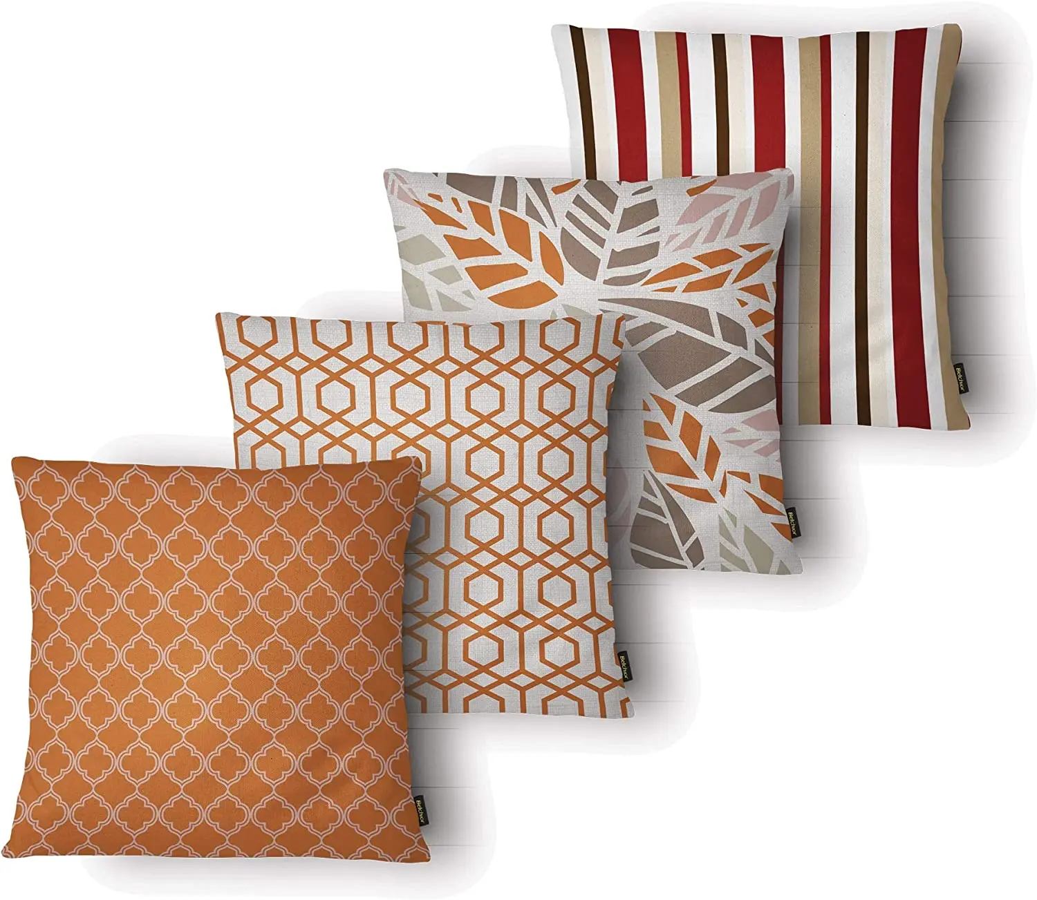 

Kit Com 4 Capas Para Padoradas Orange 001 Orange Beautiful Sofa Waist Throw Cushion Home Sofa Decoration Pillow
