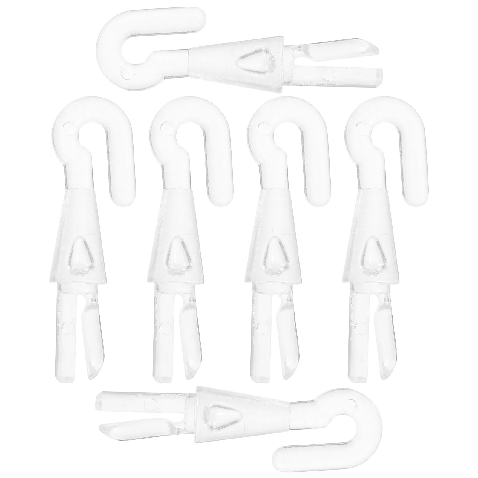 6 шт. ремонт жалюзи поворотный стержень головка крючки для штор пластиковые