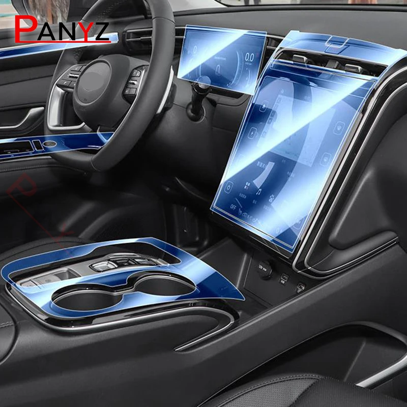 

Car Dashboard Screen Protective Film Center Console Instrument Transparent TPU Anti-scratch For HYUNDAI TUCSON NX4 2021 2022