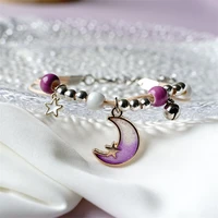 bff beads friends gifts ceramic adjustable pendant friends bracelet butterfly bracelet star moon