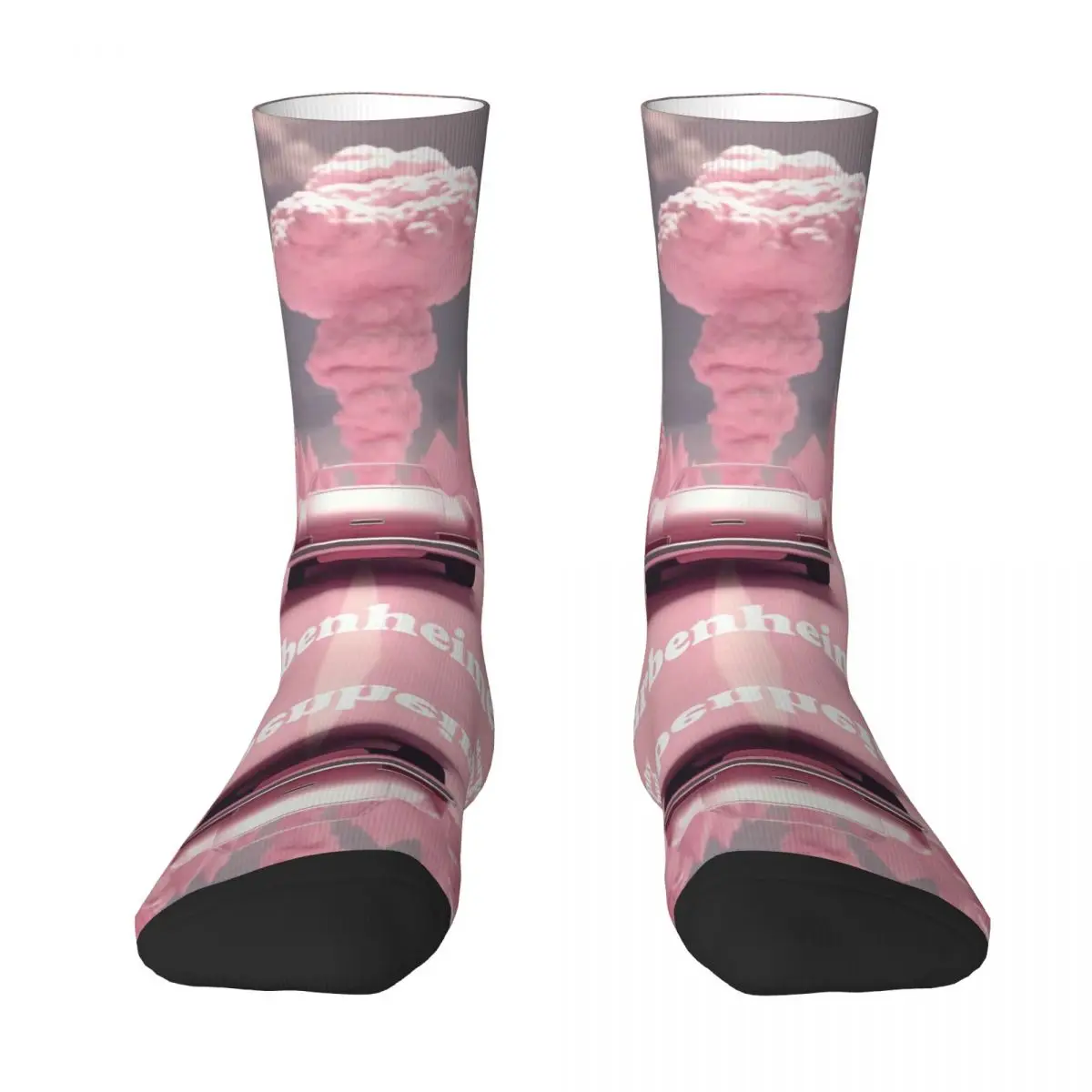 

Barbenheimer Poster Socks Harajuku Super Soft Stockings All Season Long Socks Accessories for Unisex Christmas Gifts