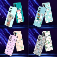 phone case for xiaomi mi 9 9t se 10t 10s mia2 lite cc9 case note 10 pro 5g soft silicone cover llama alpaca animal