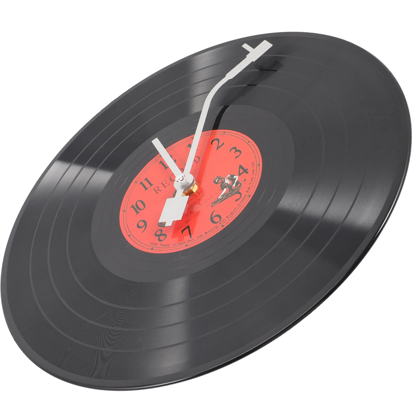 

Vinyl Record Wall Clock Retro Decor Living Room Home Plastic Convenient Stylish Exquisite Office Bedroom