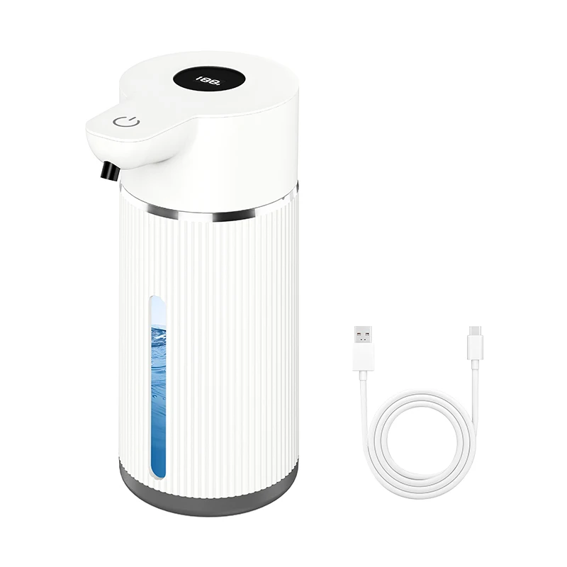 

Автоматический дозатор пенного мыла, 420 мл, белый/черный