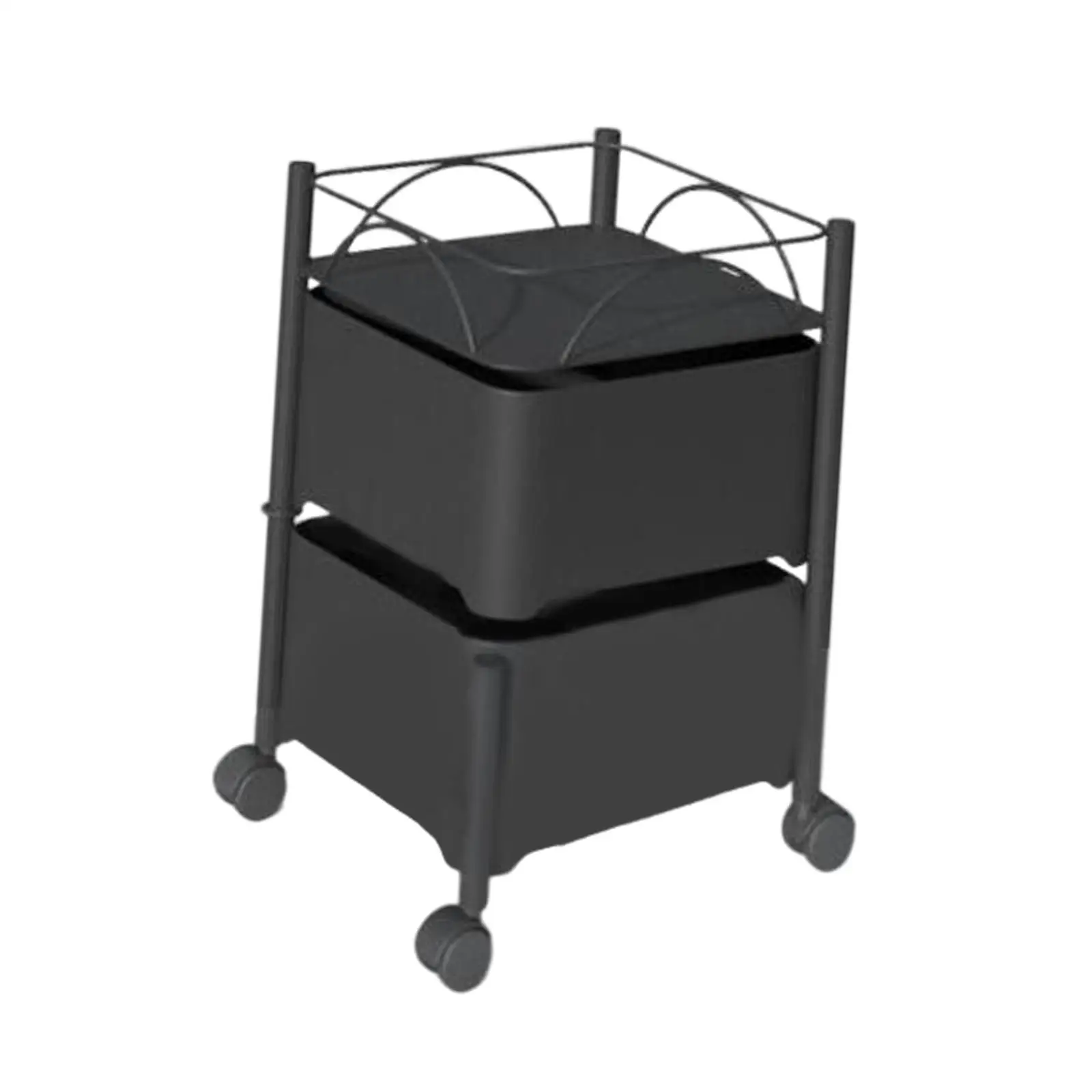 

Stainless Steel Storage Rack Fruit Basket Multi Purpose Storage Trolley Heavy Duty Kitchen Storage Shelf for Bathroom Vegetable