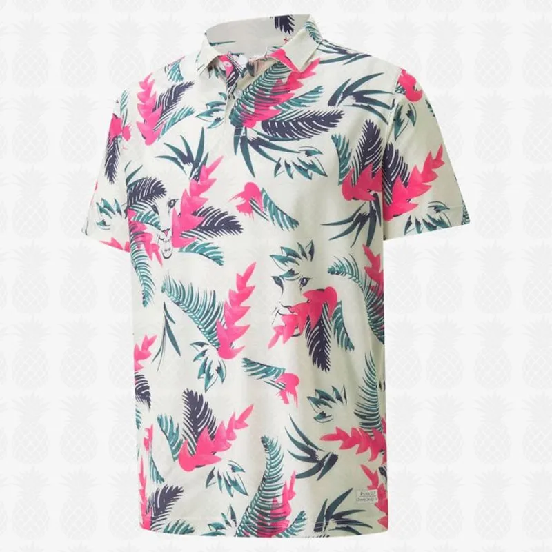 Men's Victory Golf Dri-Fit Performance Rugby Polo Shirt NEW summer short sleeve racing shirts quick dry and breathable