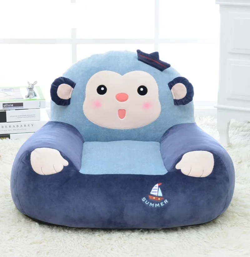 Hot Sale Baby Small Sofa Seat Plush Toy Mini Cartoon Lazy Tatami Child Gift Infant Cartoon Seat Kids Chair