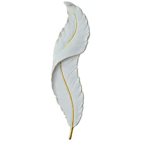 bedroom led feather wall lights creative tv simple background room light fixtures nordic decorative modern luxury lamp