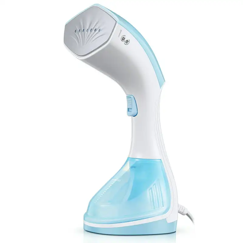 

Garment Steamer, Portable Steamer for Clothes, 30S Fast Heat up, 260ML Removable Water Tank, Powerful Wrinkles Remover for Home