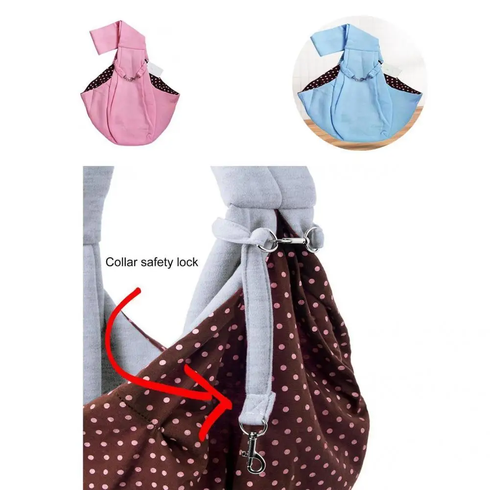 

Long Strap Eco-friendly Cotton Traveling Safe Dog Backpack for Kitten
