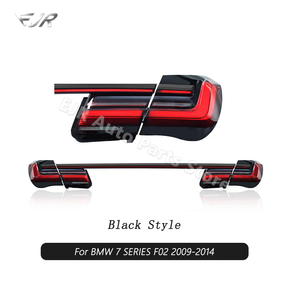 

Для BMW 7 серии F01 F02 2009-2015 Обновление сквозных задних фонарей G12 Светодиодный динамический DRL последовательный указатель поворота Задние задние фонари багажника