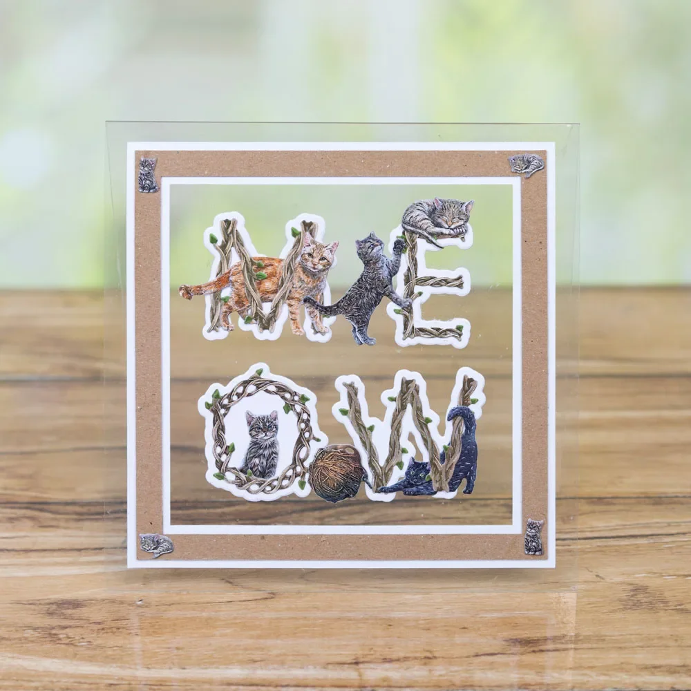 Носки Feline Cozy Cave Fine Gathering новинка 2024 металлические штампы сделай сам скрапбукинг