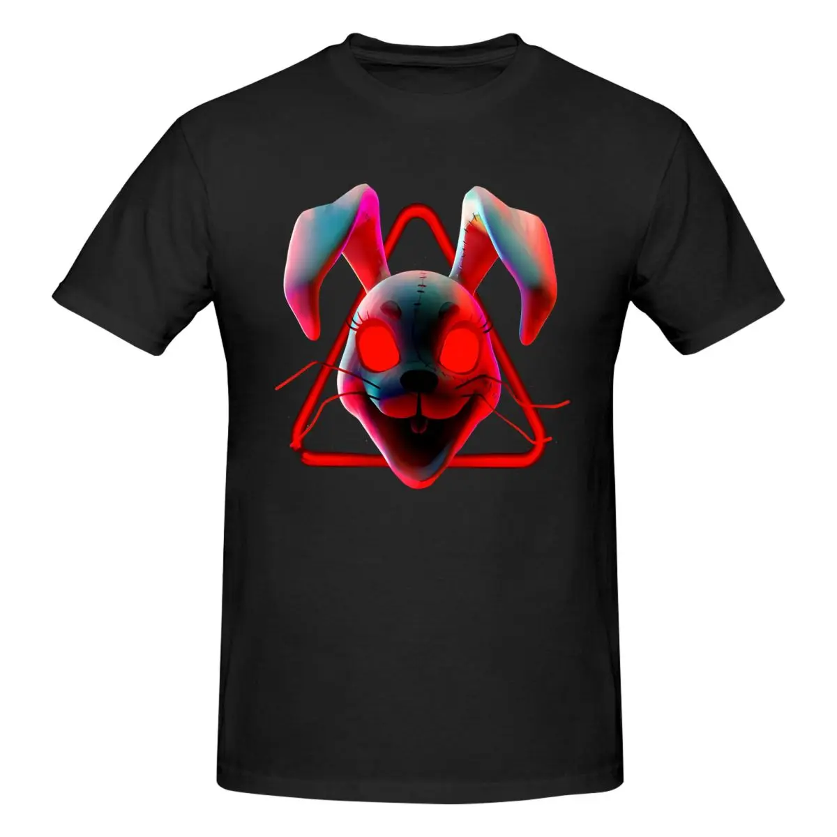 Футболка F-Fnaf мужская с логотипом крутая тенниска из 100% хлопка майка коротким