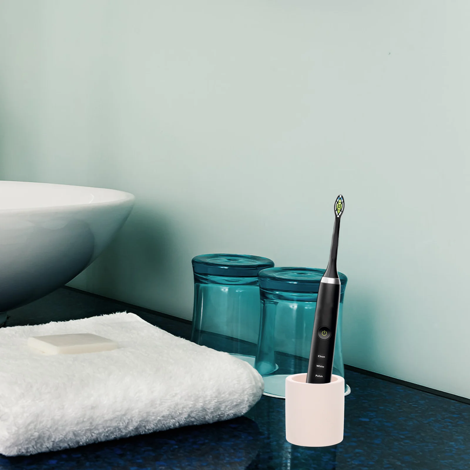 Фарфоровый органайзер для зубных щеток домашние подставки держатель диатомовой