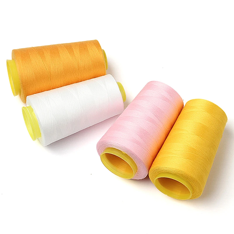 3000 ярдов рулон швейной нити из 100% полиэстера ручная вышивка прочные аксессуары