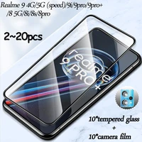 screen protector for realme 9 5g speed edition tempered glass for realme 9 pro plus protective glass cristal reallmi 8i 8s 8 5g 8 pro 9ro 9i 9 4g camera protector