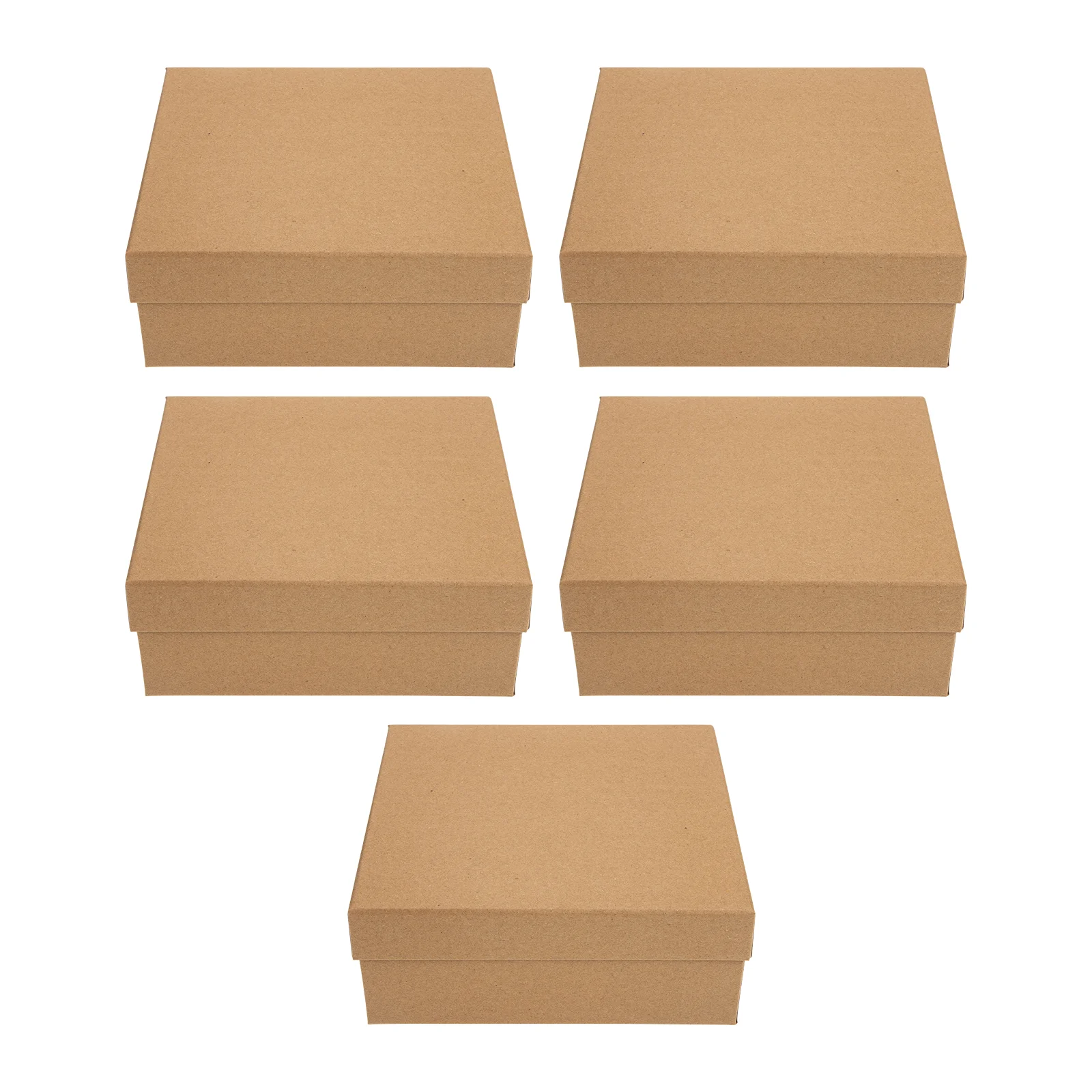 

5pcs Flower Gift Packing Boxes Wrapping Boxes Clothing Decorative Boxes