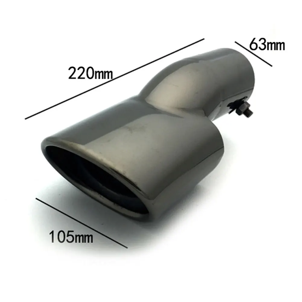 Задний глушитель выхлопной трубы из нержавеющей стали наконечники для Honda Civic 10