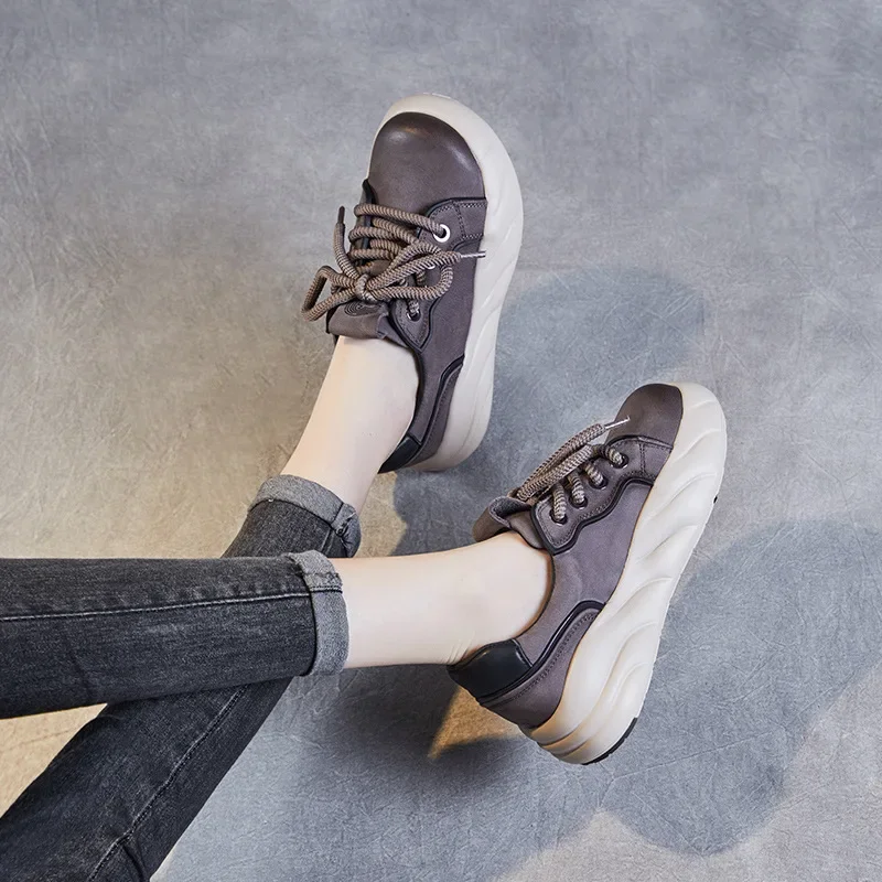 Koznoy/мулы из воловьей кожи 4 см вулканизированные туфли-лодочки массивные