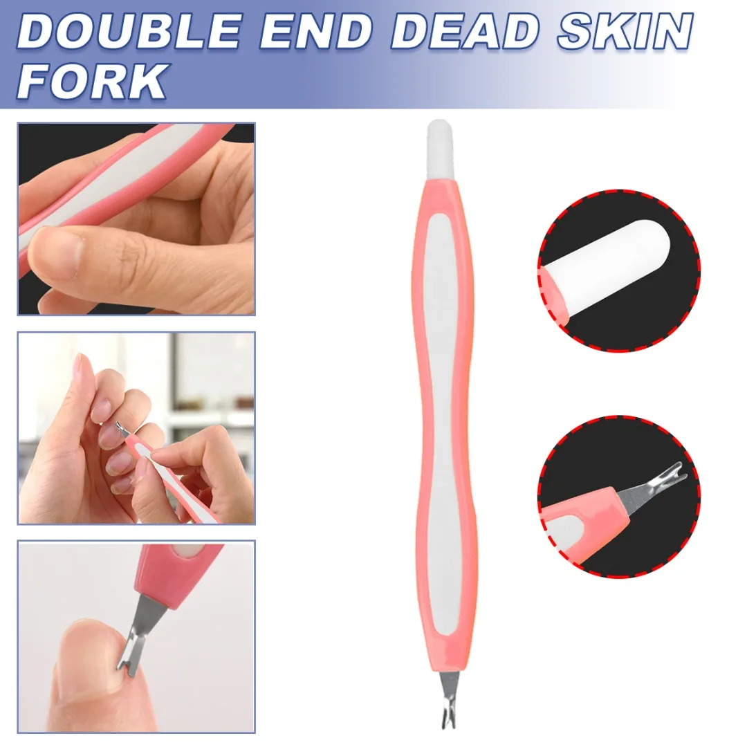 

1 шт., двухсторонний триммер для кутикулы