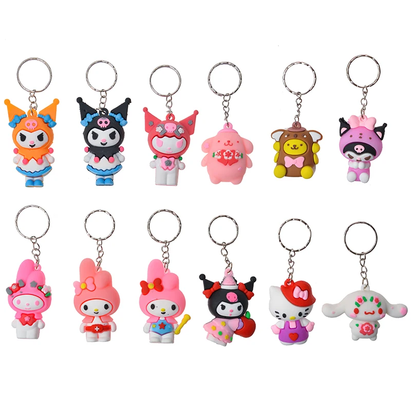 Sanrio милые фигурки Куроми унисекс идеальный подарок школьные принадлежности Bandai