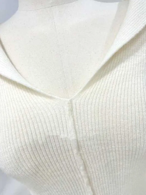 Осень/зима корейская версия новый пуловер с v-образным вырезом и длинными