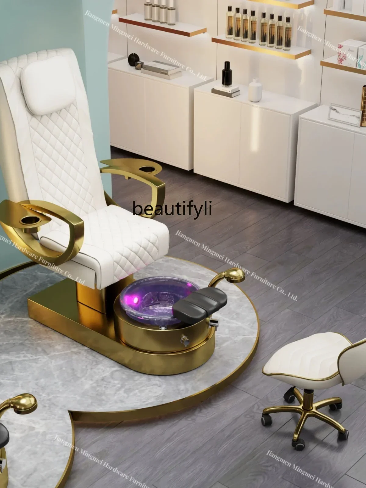 Кресло массажное для салона красоты и ногтей