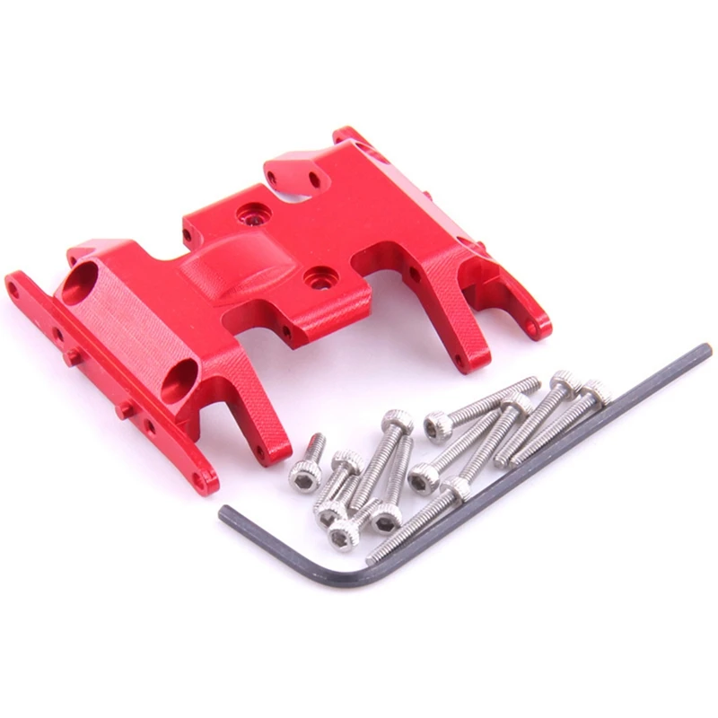 

For Axial SCX24 90081 1/24 RC Crawler Car Metal Gearbox Mount Base Transmission Holder Skid Plate Upgrade Parts