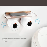 perforation free paper towel holder toilet roll holder wall mounted toilet paper box toilet cell phone toilet paper holder acryl