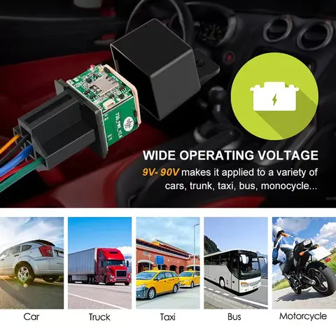 G39 автомобильный трекер реле отключение удара топливный прицеп сигнализация GPS отслеживание устройство обнаружение ACC