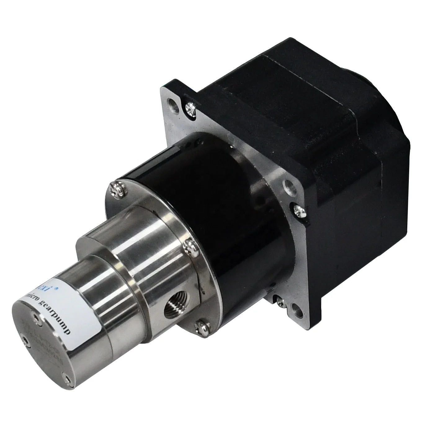 

FOR 1.5 ml/rev DC 24V intelligent control magnetic drive gear pump for Filling Machine Equipment M1.50S72BL170W