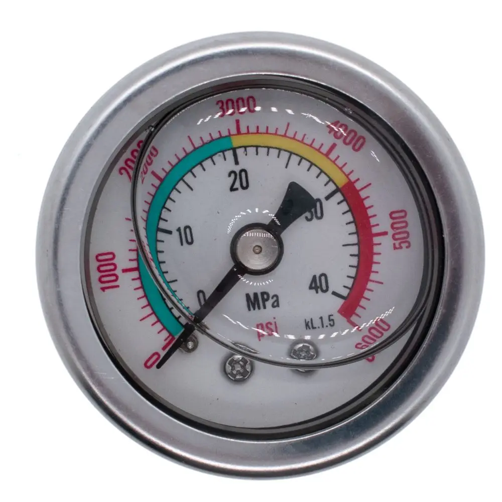 

4500psi 300bar 30mpa PCP Air Compressor Accessories Pneumatic Fluorescence Pressure Gauge Thread M10*1 1Pcs