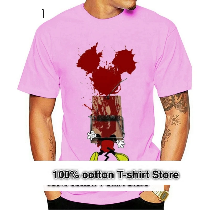 Mickei дизайн в стиле ловушки для мыши рубашка уличная одежда футболка