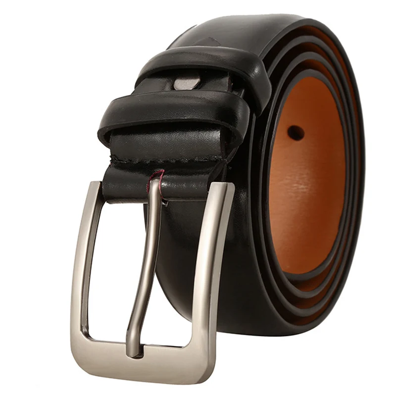 

Fashion Faux Leather Light Plate Belt 2022 New Trend High Quality Pu Leather Premium Texture Silver Alloy Buckle Casual Belt