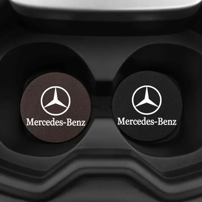 Автомобильная подставка для воды нескользящий коврик Mercedes Benz AMG W205 C300 W203 W206 W108 W124