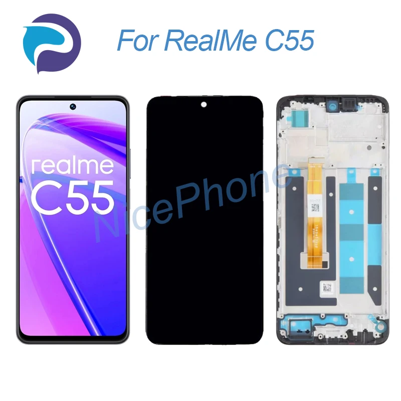 ЖК-экран для RealMe C55 + сенсорный дигитайзер 2400*1080 RMX3710 дисплей