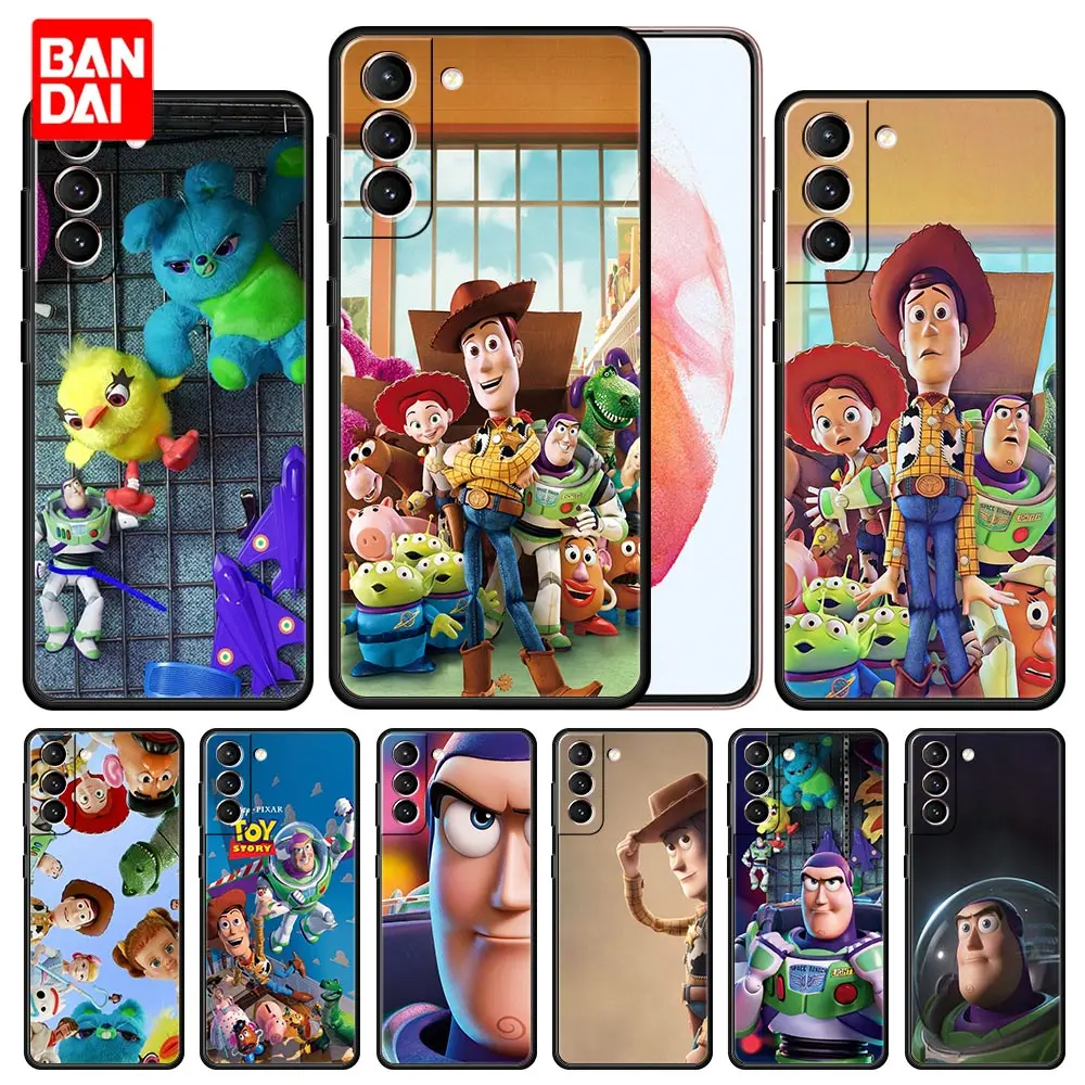 

Cartoon Toy Story Anime Phone Case for Samsung Galaxy S20 FE S21 S10 S9 Plus Ultra 5G S20fe S21fe S20Ultra Capa Soft