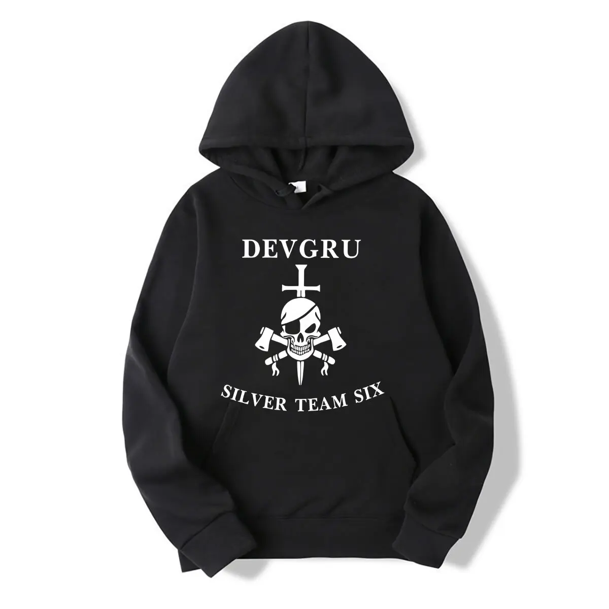 New Navy Seal Team 6 Six Devgru Silver Squadron Hooded sweatshirt 2024 High quality Brand Casual Fashion Printed