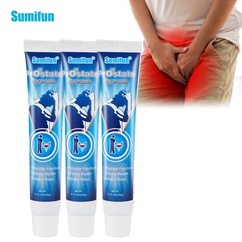 

1/3/5Pcs Sumifun Prostatitis Treatment Ointment Male Urinary Prostate Urological Cream Body Health Care Herbal Medicine Plaster