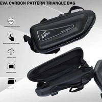 waterproof saddle bagmotorcycle tank bags side body hard shell triangle bag for benelli leoncino 500 bmw ducati