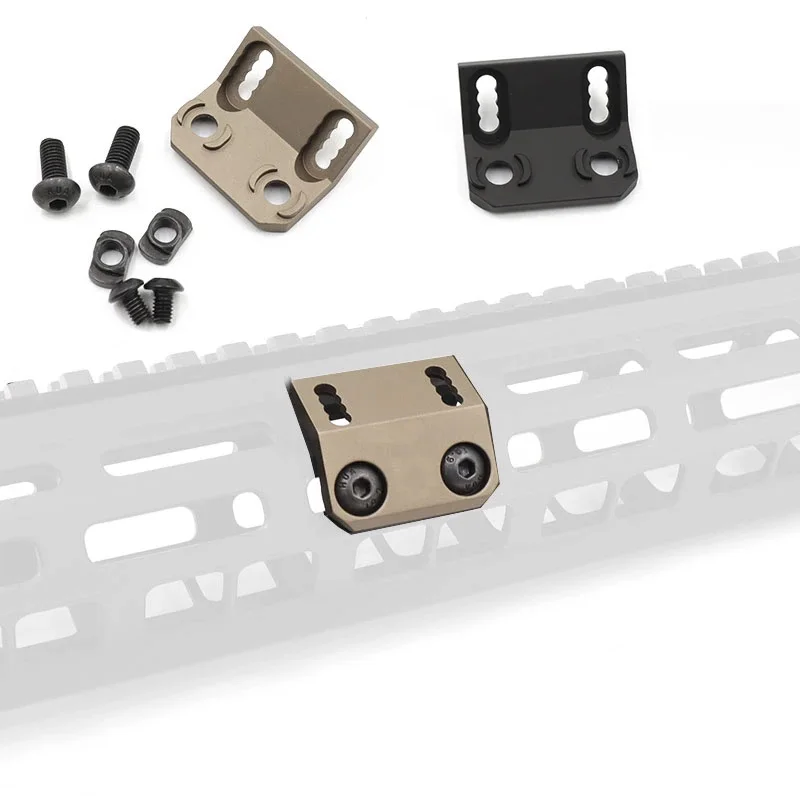 

NEW Tactical Airsoft Surfire RM45 Off Set Mount For Surefir M300 M600 Light Mount Mlok Keymod Picatinny Rail Thick