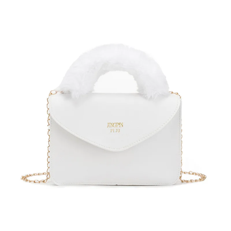 Faux Fur Tote Bag for Women 2023 New Soft Furry Plush Crossbody Bags Designer Top-handle Handbags Warm Purses Bolsa Feminina