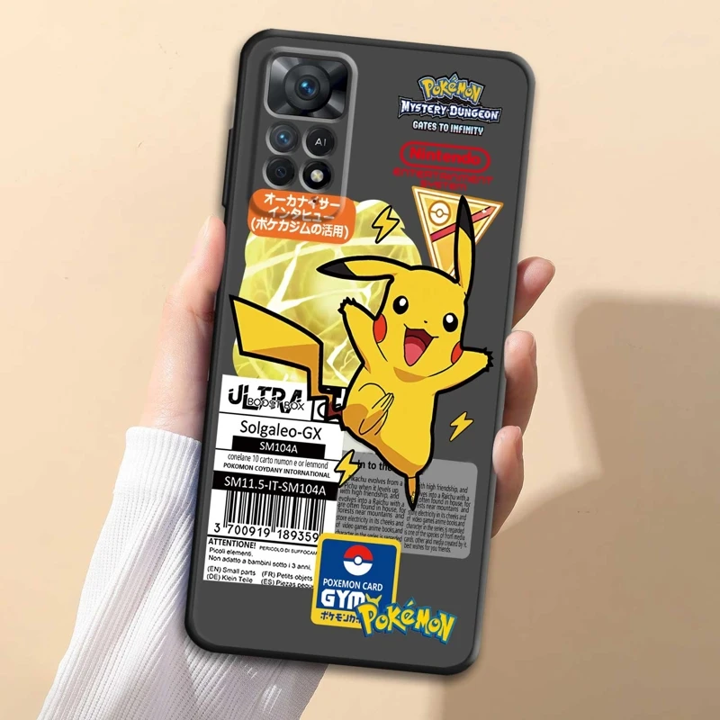 

Чехол с покемоном из японской игры Gengar для Xiaomi Redmi Note 8 9 10 11 12 4G 5G Pro 9S 11T 10Pro 10S NOTE11 8T 11s NOTE12